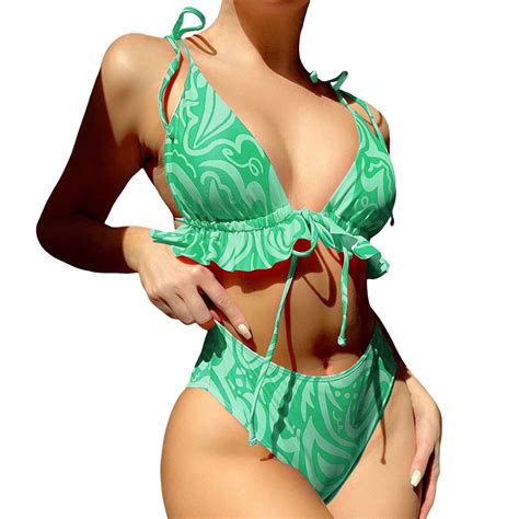 Qida Summer Bikini Two Piece Bathing Suit Women Women S Bikini