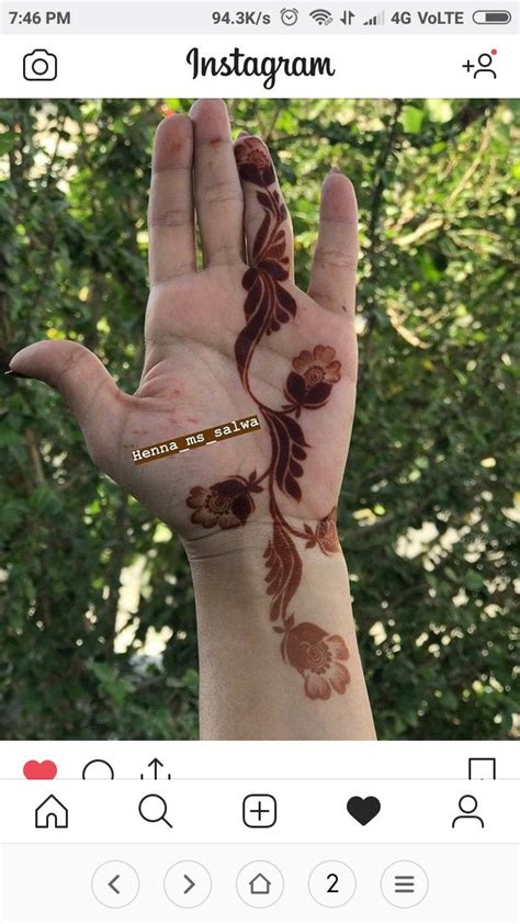 Pin By Salma Sultana On Henna Pretty Henna Designs Hand Henna