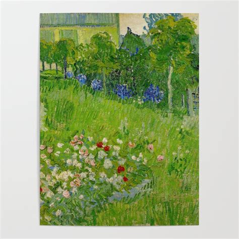 Daubigny S Garden Painting By Vincent Van Gogh 1890 Poster By Vincent