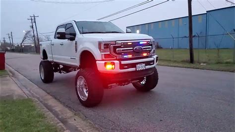 2020 F250 Superduty Feniex Police Lights By Efs Houston Emergency Fleet