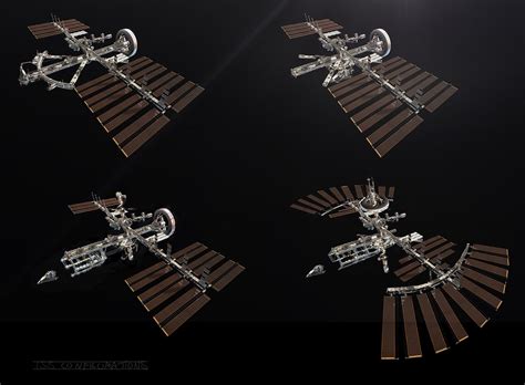 ArtStation - International Space Station future extension, Mitchell ...