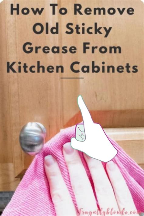 How To Remove Grease From Cabinets Artofit