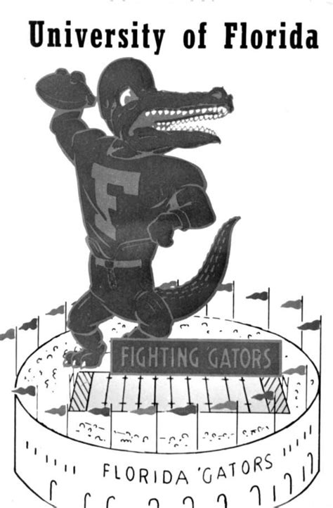 University Of Floridas Fighting Gator C1960 1970s Florida Memory