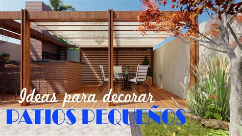 Introducir 64+ imagen diseños de patios de casas pequeñas - Abzlocal.mx