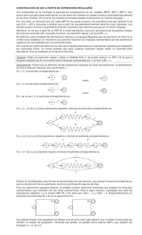 PDF AEF De Expresiones Regulares Pdf DOKUMEN TIPS