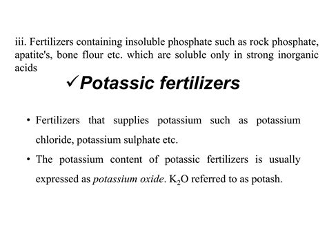 Classification Of Fertilizers Ppt