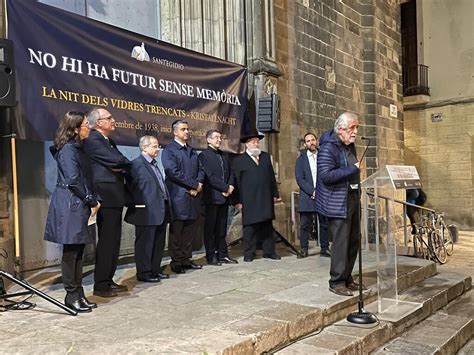 Memoria De La Noche De Los Cristales Rotos En Barcelona No Hay Futuro