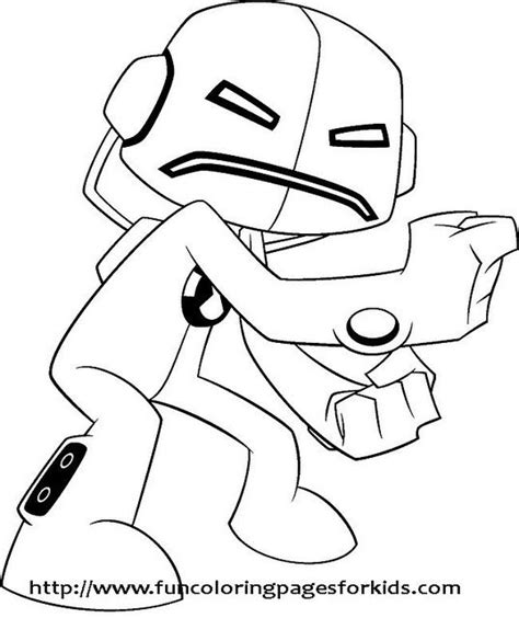 Ben 10 Armodrillo Coloring Pages - Tedy Printable Activities