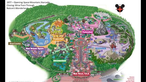 Mapping Disneyland's Evolution: 1955-2022 - YouTube