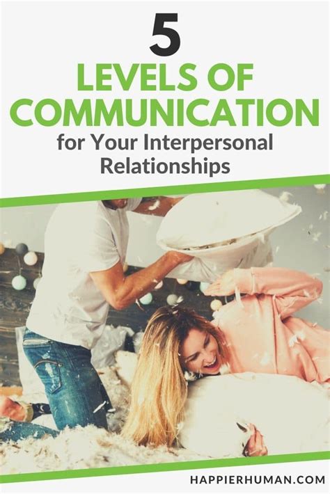 5 Levels Of Interpersonal Communication A Detailed Overview Happier