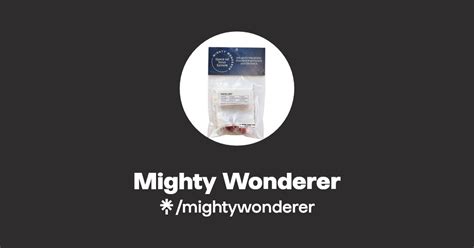 Mighty Wonderer Linktree