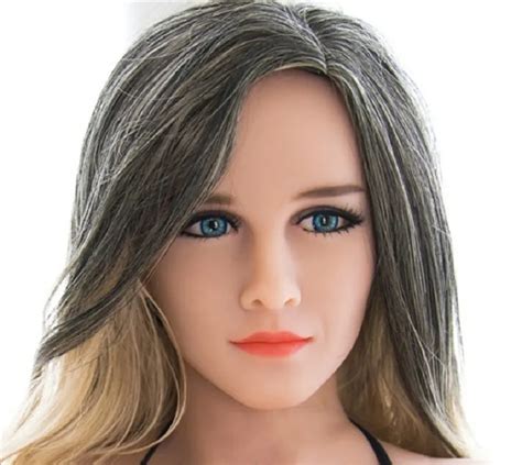 Top Lifelike Oral Sex Doll Head Silicone Love Toy Sex Tools For Men Tpe