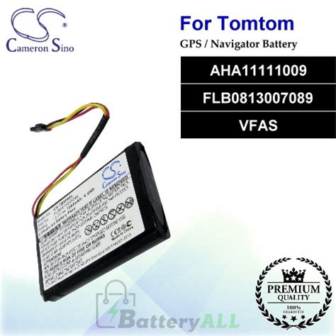 CS TM800SL For TomTom GPS Battery Model AHA11111009 FLB0813007089 VFAS