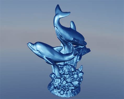 Fichier STL Dauphins alguesPlan pour imprimante 3D à téléchargerCults