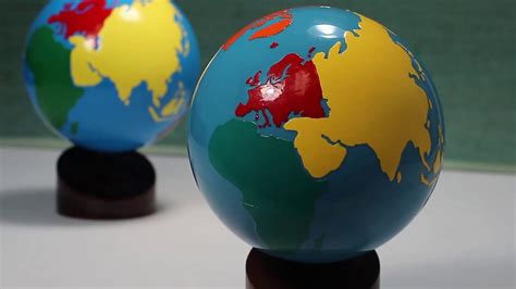 Alison's Montessori: (G10) Continents Globe & (PG16) Globe of the World ...