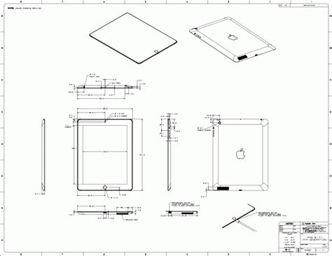 Apple : Les schémas du iPad Mini et Nouvel iPad Retina disponibles