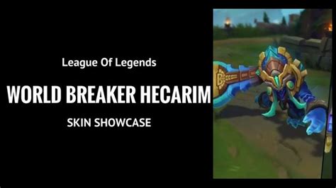 WORLDBREAKER TRUNDLE SKIN SHOWCASE! - League Of Legends | League of ...