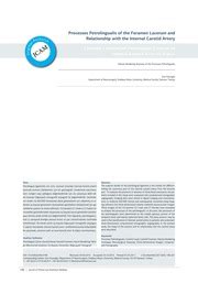 Processes Petrolingualis Of The Foramen Lacerum And Relationship With