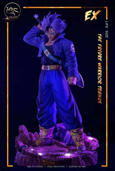 Dragon Ball Z Future Trunks Lifesize Ex Resin Statue Von Mrc