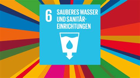 Sdgs Und Events Sdg Sauberes Wasser Und Sanit Reinrichtungen