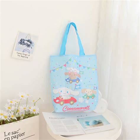 Jual Eco Bag Folding Bag Tas Belanja Tas Lipat Princess Cinnamoroll