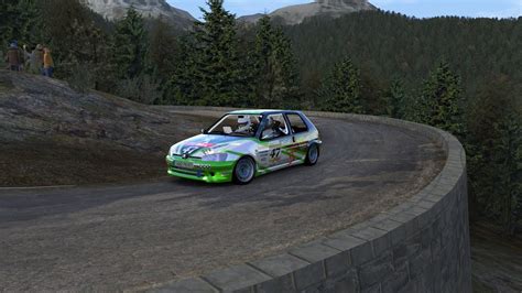 Peugeot 106 GTI Group A Assetto Corsa La Bollene Rallye Monte