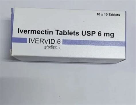 Ivervid 6 Mg Tablets At Rs 200 Strip Of 10 Tablets Ivermectin Tablets