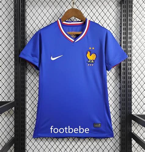 Maillot France Femme Euro 2024 Domicile Bleu Footbebe