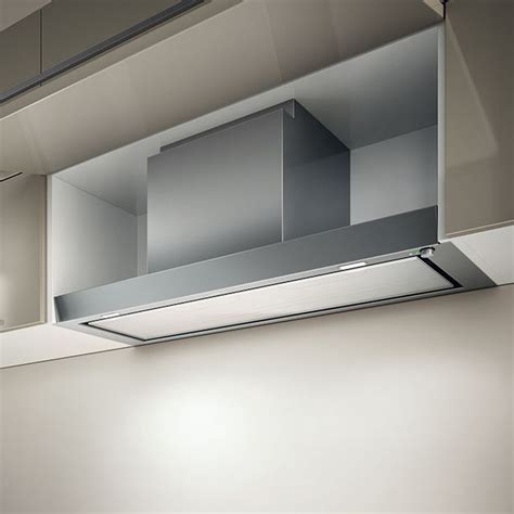 Elica Hidden Cooker Hood Built Stainless Steel From Premium Appliances