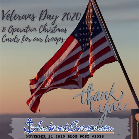 Veterans Day 2020 & Operation Christmas Cards for Our Troops ...