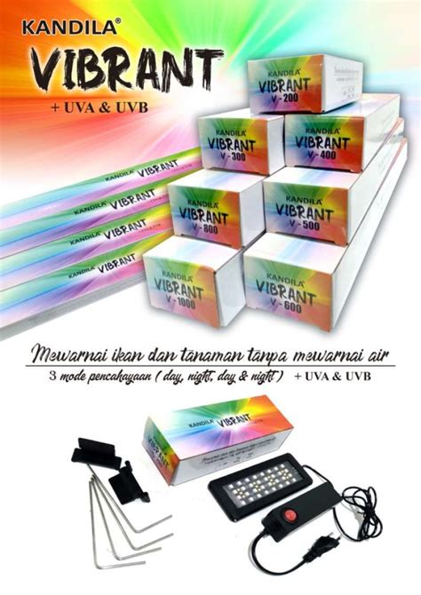 Jual Kandila Vibrant V V Uva Uvb Lampu Aquascape Di Seller