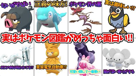 【ポケモンsv】実は案外みんな知らないポケモン図鑑の面白さ！！個人的8選を紹介！みんなもポケモン図鑑読んでみよう！！質問がある方はコメントお