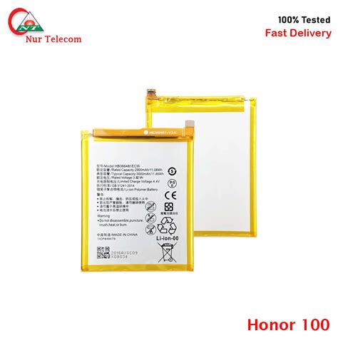 Honor 100 Battery Price In BD Nur Telecom