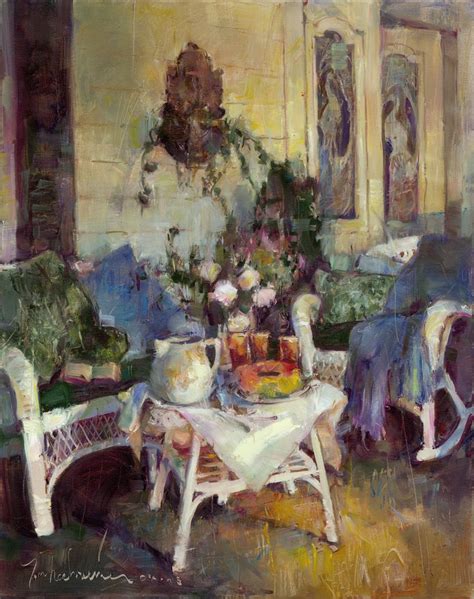 Front Porch Tom Nachreiner American Impressionist