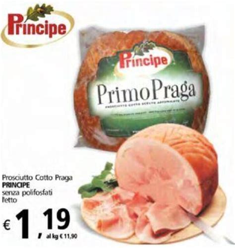 Principe Prosciutto Cotto Praga Senza Polifosfati Prosciutto Cotto