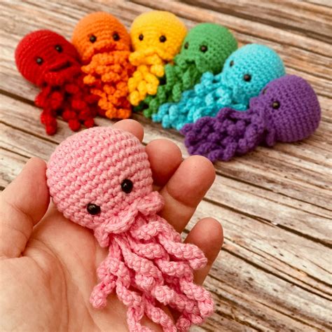 Amigurumi Crochet Sea Creatures Bundle Pattern Octopus Ray Etsy