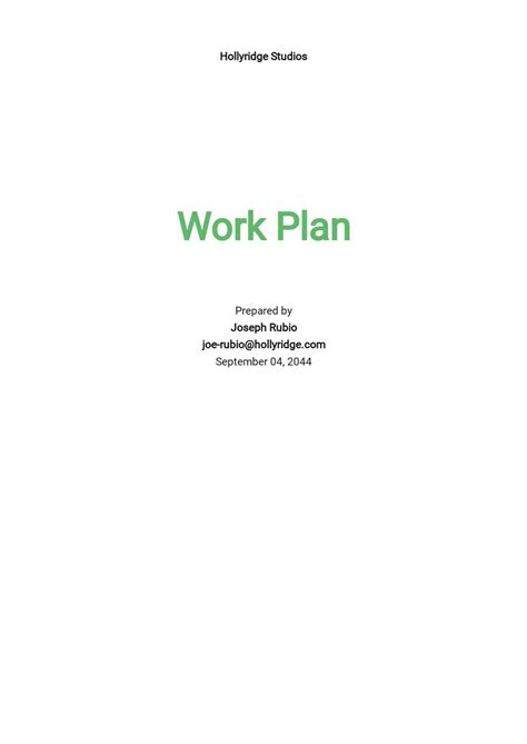 FREE Simple Freelance Business Plan Template - Google Docs, Word