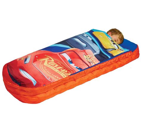 Lit Gonflable Pour Enfants Avec Sac De Couchage Intégré Disney Cars