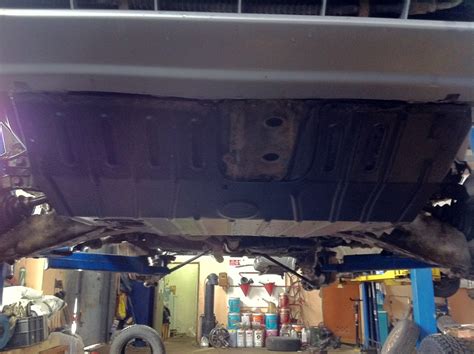 Защита картера — Toyota RAV4 (I), 2 л, 2000 года | тюнинг | DRIVE2