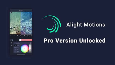 Alight Motion Mod Apk Pro Version Unlocked V