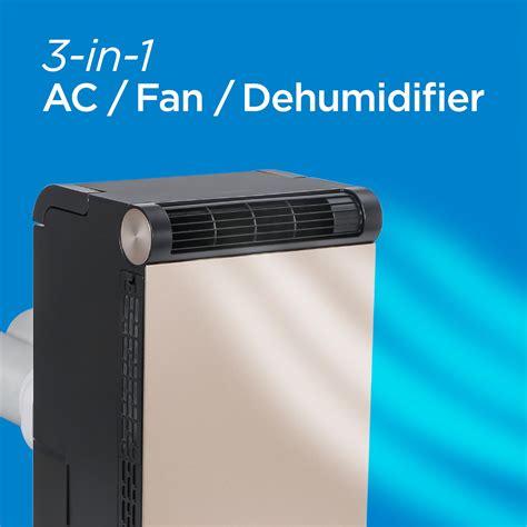 Blackdecker 3 In 1 Personal Portable Air Conditioner Portable Fan And Dehumidifier Windowless