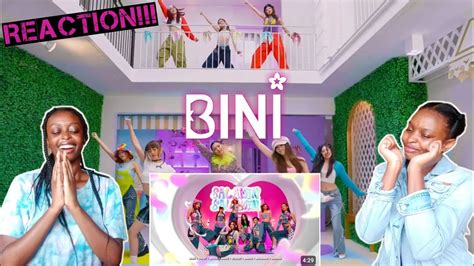 Bini Salamin Salamin Official Music Video Reaction Youtube