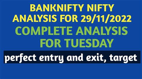 निफ़्टी और बैंकनिफ्टी मंगलवार को किस साइड जा सकती है Nifty And Bank Nifty Prediction For 29 Nov