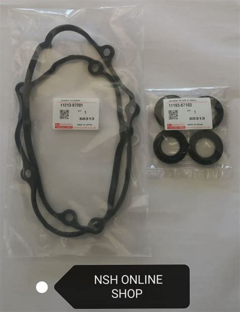 Valve Cover Gasket With Plug Seal Oem For Perodua Kancil L Lazada