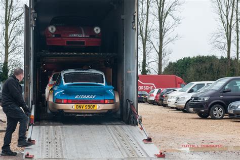 Below Zero Ice Driving Cars Leave For Sweden Tuthill Porsche