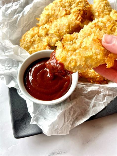 Baked Potato Chip Chicken Strips The Menu Maid