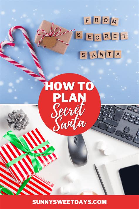 How to Organize A Secret Santa Event At Work » Sunny Sweet Days