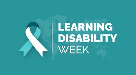 Premium Vector Learning Disability Week Background Or Banner Design