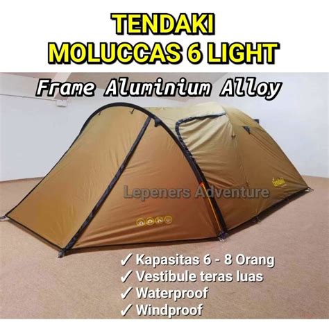 Jual Tendaki Moluccas Light Frame Alloy Tenda Camping Keluarga