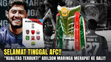 SELAMAT TINGGAL AFC Singo Edan Tak Lolos Club Licensing Adison